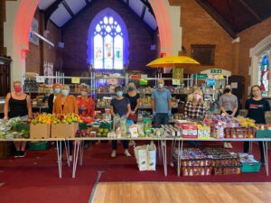 Highams Park Food Aid Chingford Food Bank Stall